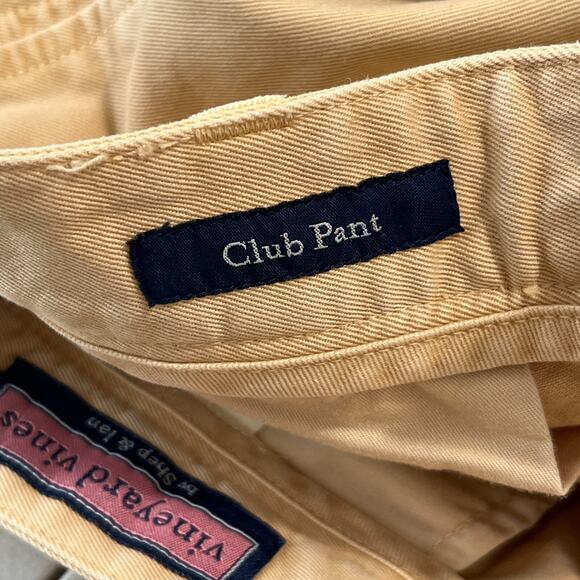 Vineyard Vines Pants Mens 34 Club Pant Preppy Straight Leg Business Casual - Picture 5 of 8